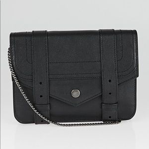 Proenza Schouler PS1 wallet on a chain bag